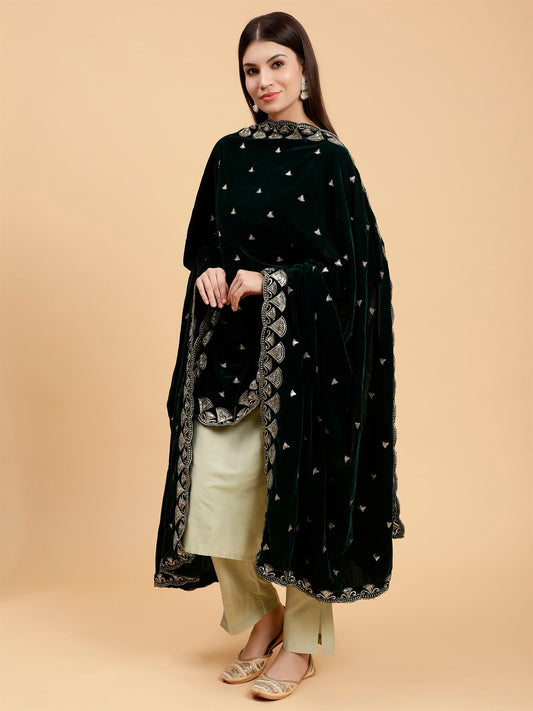 green-embellished-velvet-dupatta-mcrcvd7247-moda-chales-1