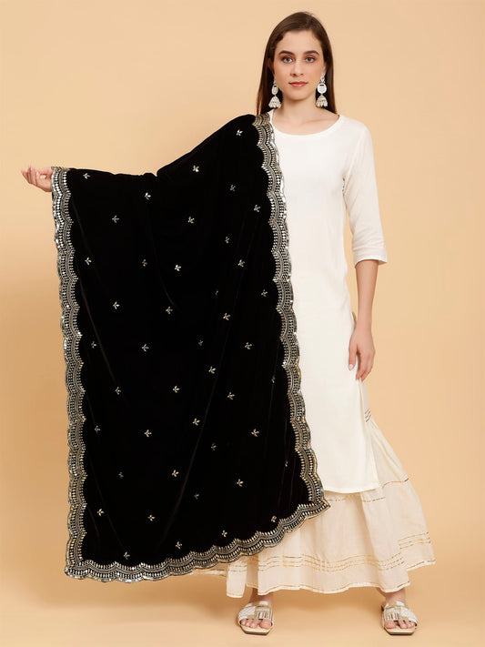 black-embellished-velvet-dupatta-MCRCVD7251