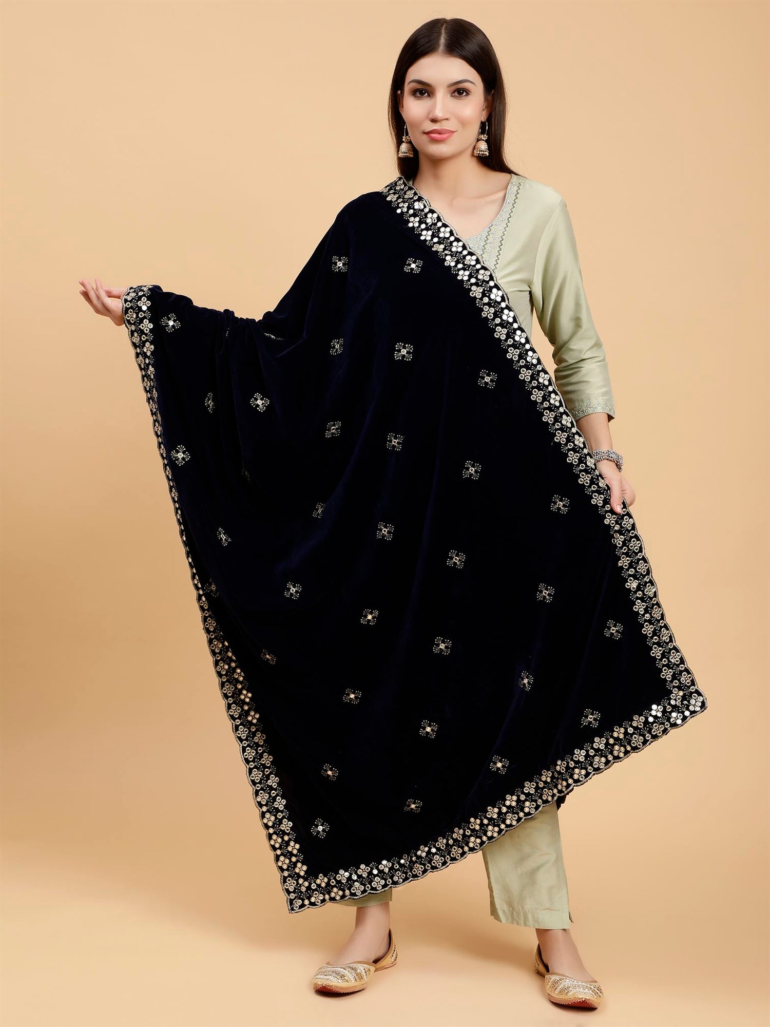 black-embellished-velvet-dupatta-MCRCVD7266