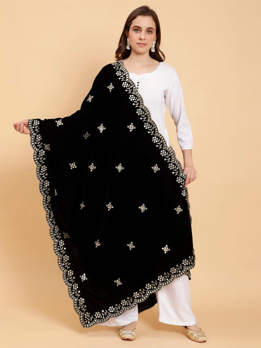 black-embellished-velvet-dupatta-MCRCVD7371