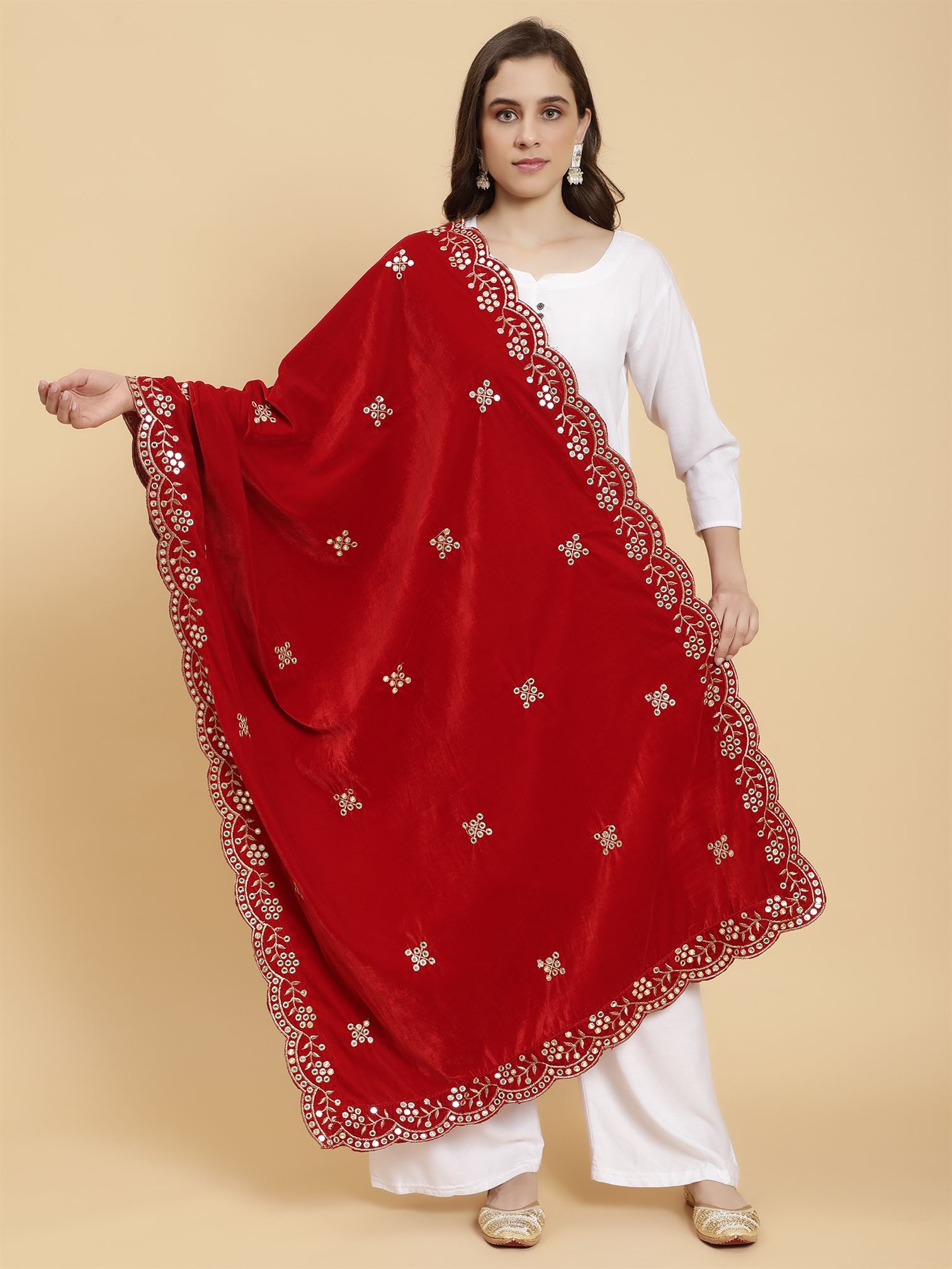 red-embellished-velvet-dupatta-MCRCVD7373