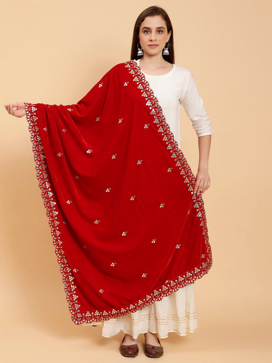 red-embellished-velvet-dupatta-mcrcvd7383-moda-chales-1